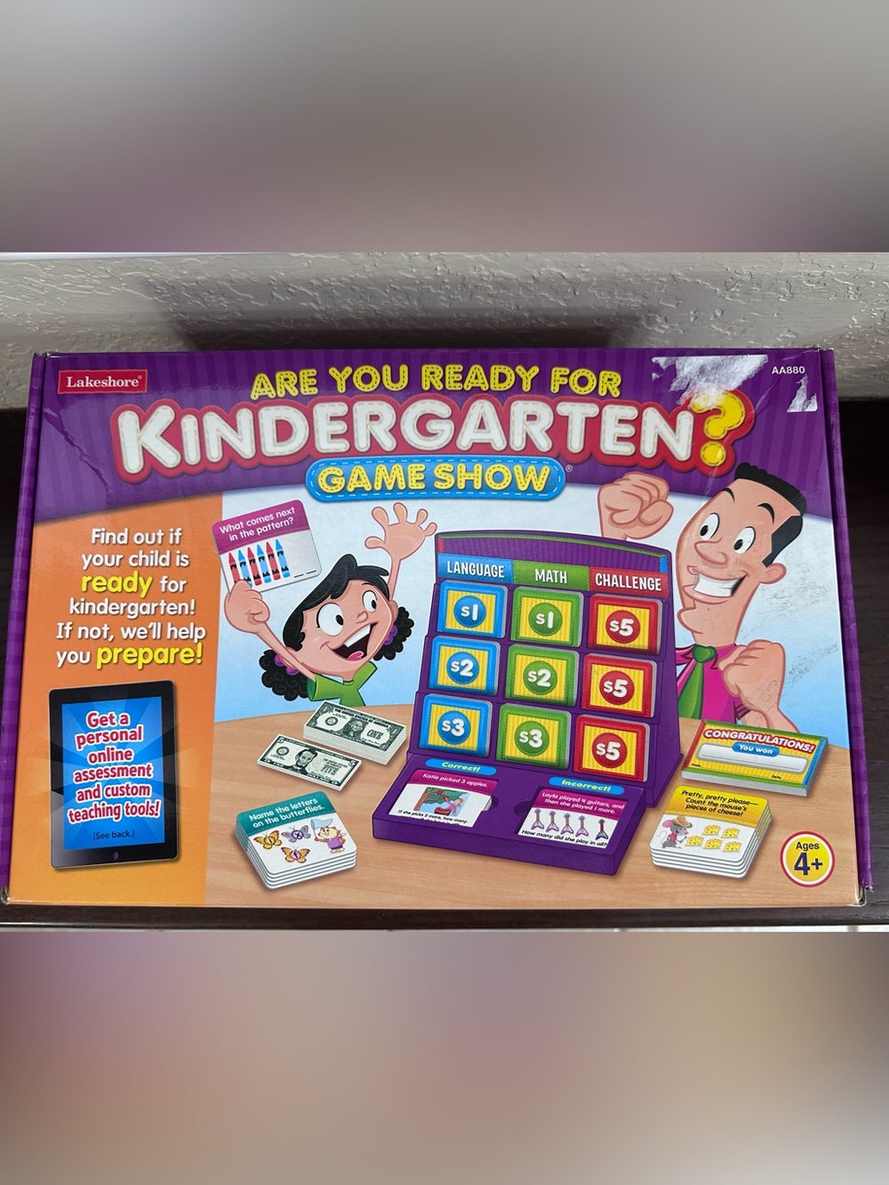 Lakeshore Are You Ready for Kindergarten game